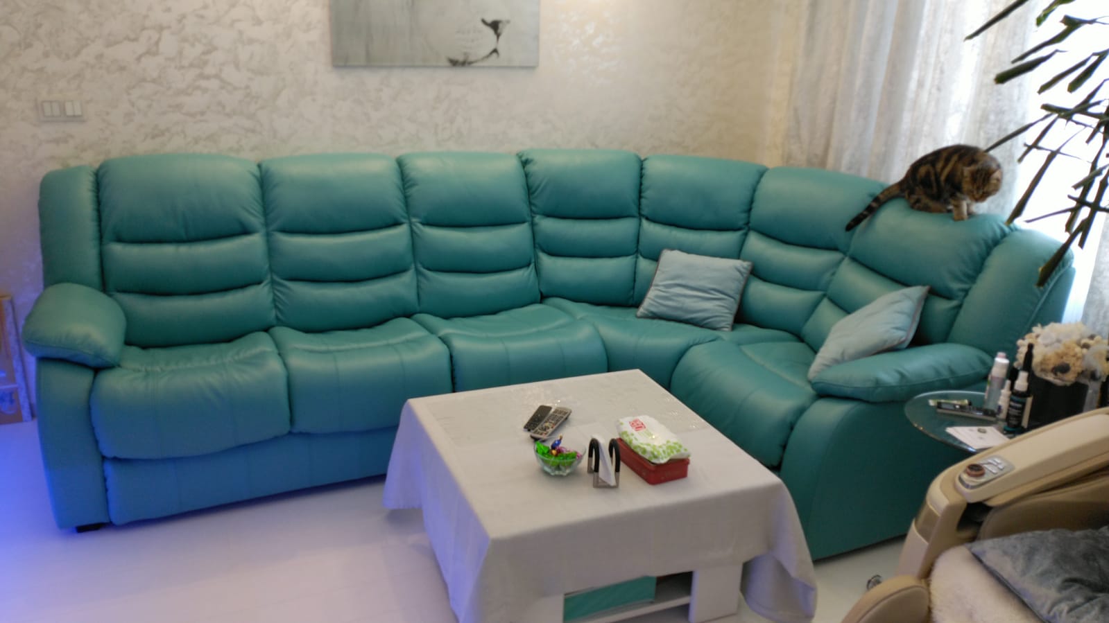 Перетяжка дивана на дому. Буденновск