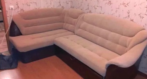 Перетяжка углового дивана. Буденновск